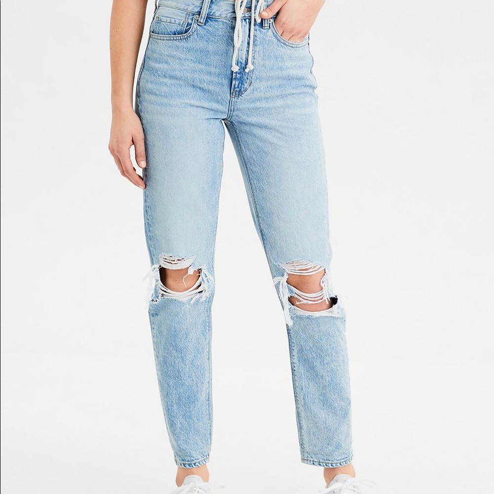 AEO Mom Jeans